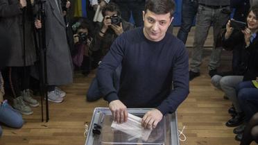 Зеленський голосує_2 / © Associated Press