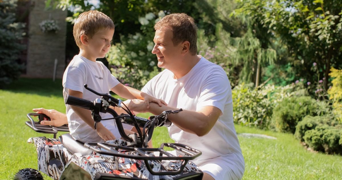 Юрій Горбунов з сином Іваном