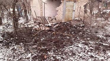 Обстріл Авдіївки / © Facebook/прес-центр штабу АТО