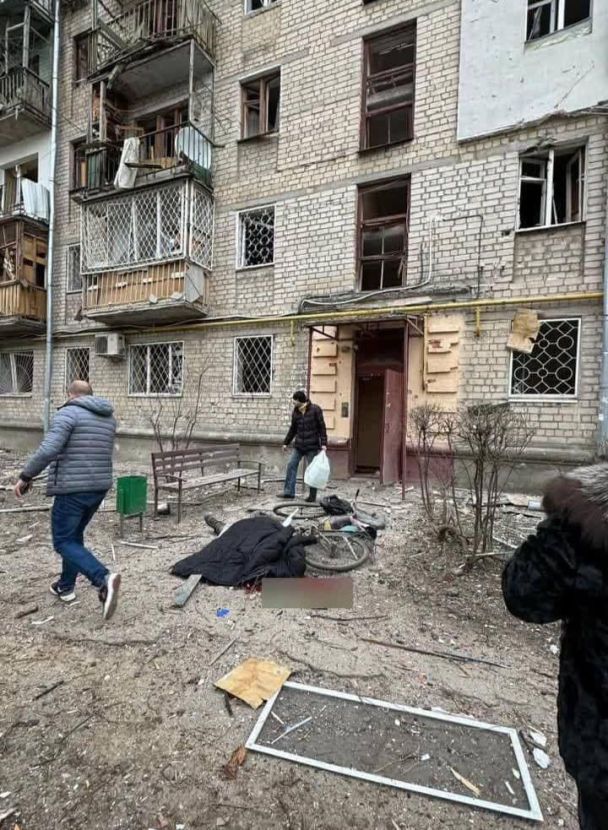 Наслідки ворожої атаки на Харків / © 