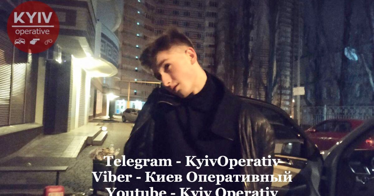 Задержание наглого 18-летнего гонщика на "папкином" Mercedes показали на видео
