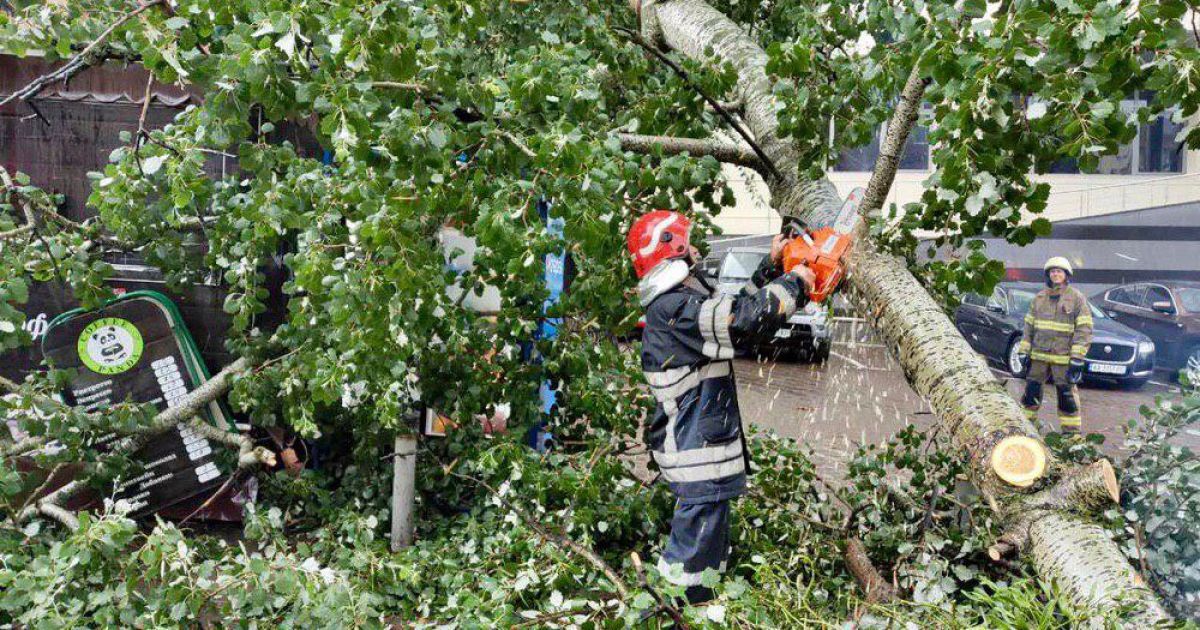 Негода у Києві, 27 червня_5 / © Управление ГСЧС Киева