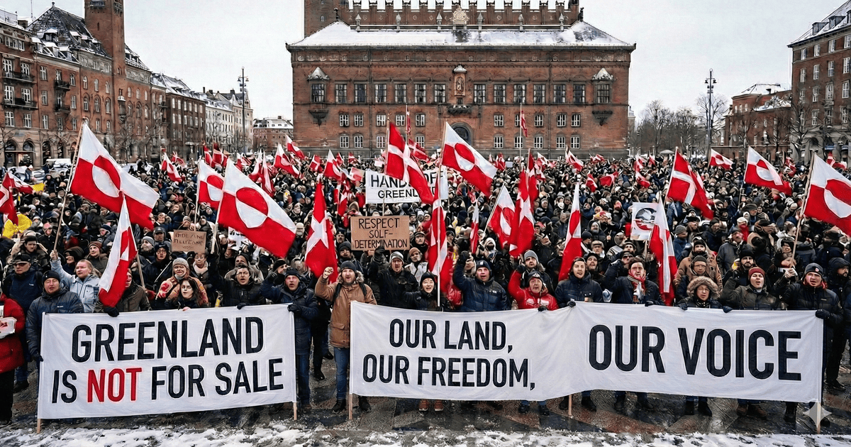 Протести у Данії у підтримку Гренландії