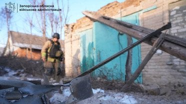 атака на Запоріжжя 20 січня_1 / © Очільник Запорізької ОВА Іван Федоров