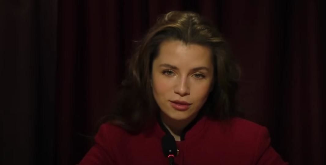 Кристина Соловий и Сергей Жадан во время интервью в 2021 году / © 