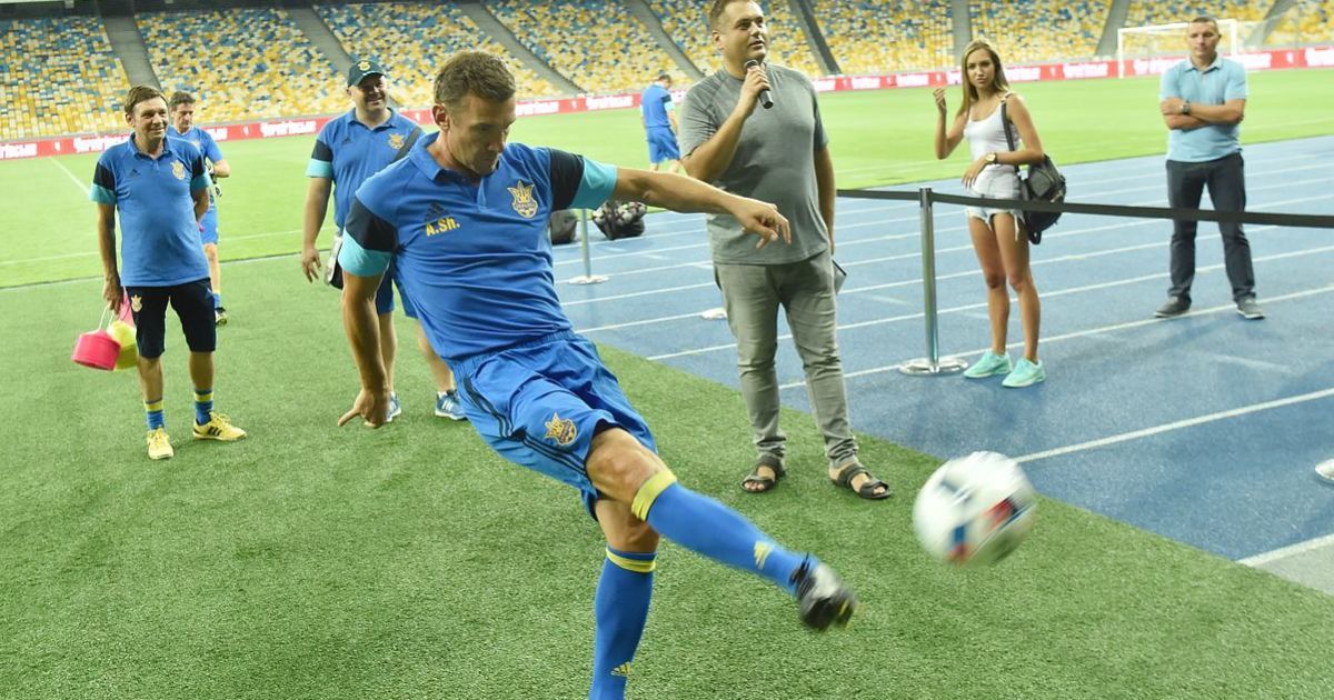 Шевченко: сборной Украины нравится играть в созидательный футбол