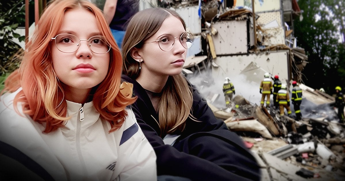 Настя где-то под завалами: дети ждут разбора разрушенного дома одноклассницы в Киеве