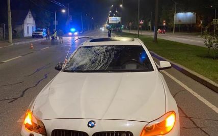 Во Львове водитель BMW сбил насмерть прохожего на пешеходном переходе