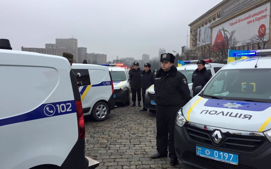 У Харкові запустили групи швидкого реагування патрульної поліції / © Facebook / Ольга Лаппо