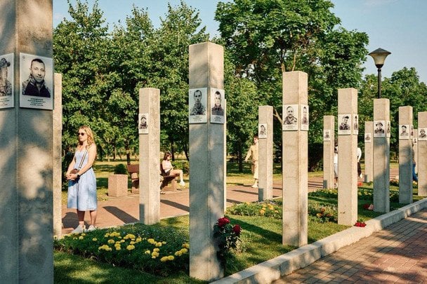 Аллея памяти в Деснянском районе Киева / © Максим Бахматов/Facebook