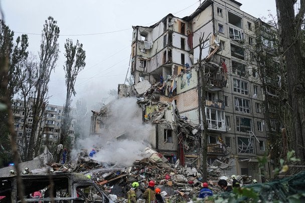 Последствия вражеской атаки / © Associated Press