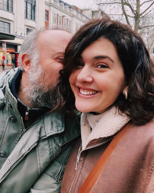 Халит Эргенч с женой / © instagram.com/berguzarkorel