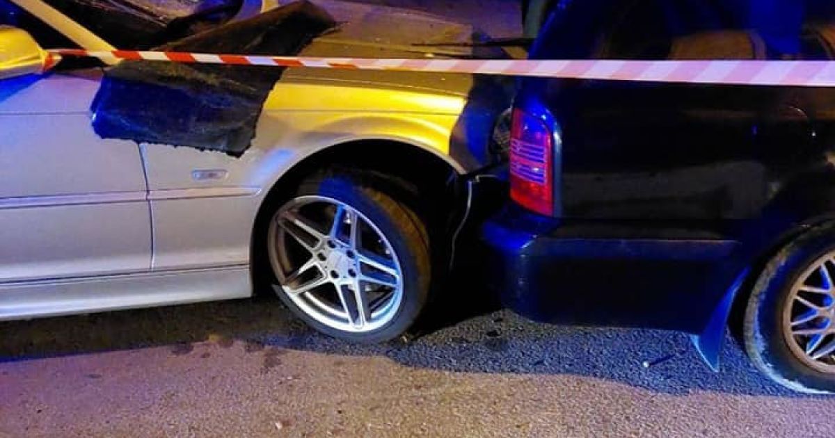Погоня у Львові_3 / © www.facebook.com/Патрульная полиция Львовской области