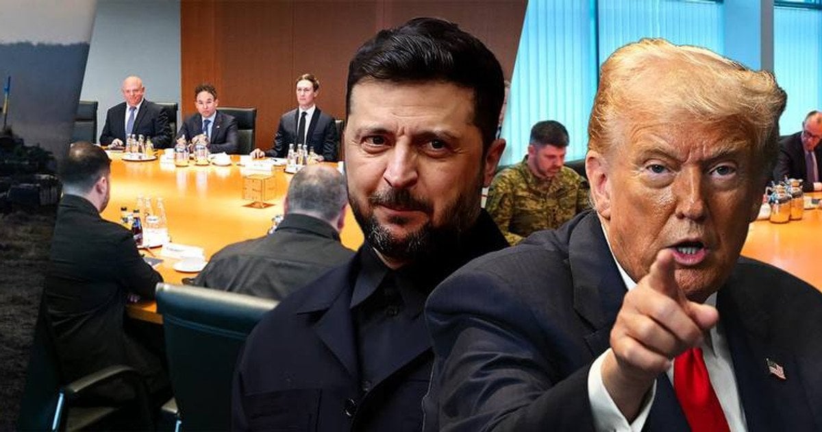 Володимир Зеленський та Дональд Трамп