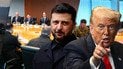 Володимир Зеленський та Дональд Трамп