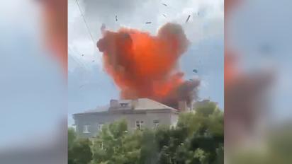 Момент удару Shahed по будинку в Сумах потрапив на відео