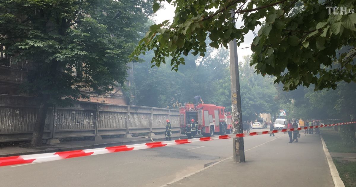 Пожежа на Подолі_6 / © Фото Валерії Ковалінської/ТСН