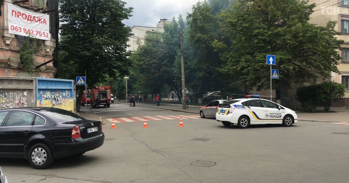 Пожежа на Подолі_5 / © Фото Валерії Ковалінської/ТСН