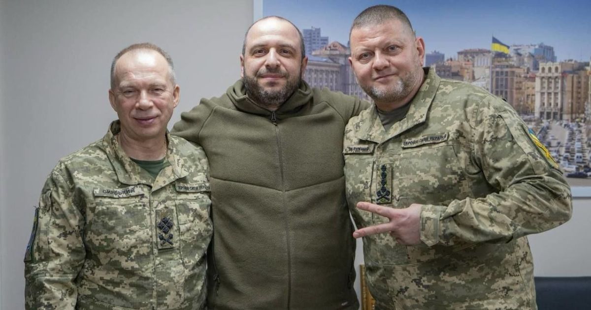 Валерий Залужный, Русем Умеров и Александр Сырский