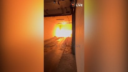 Дрон РФ ударил рядом с укрытием в столице — видео 18+