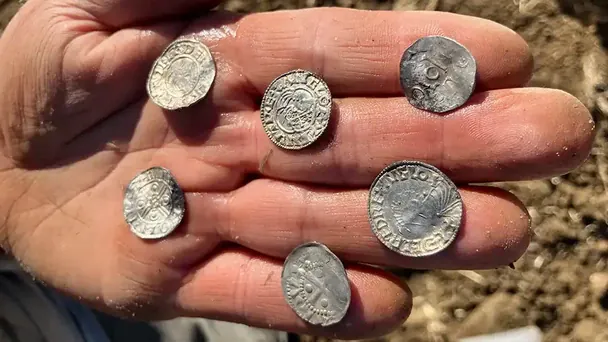 Срібні монети вікінгів з Норвегії / © livescience.com