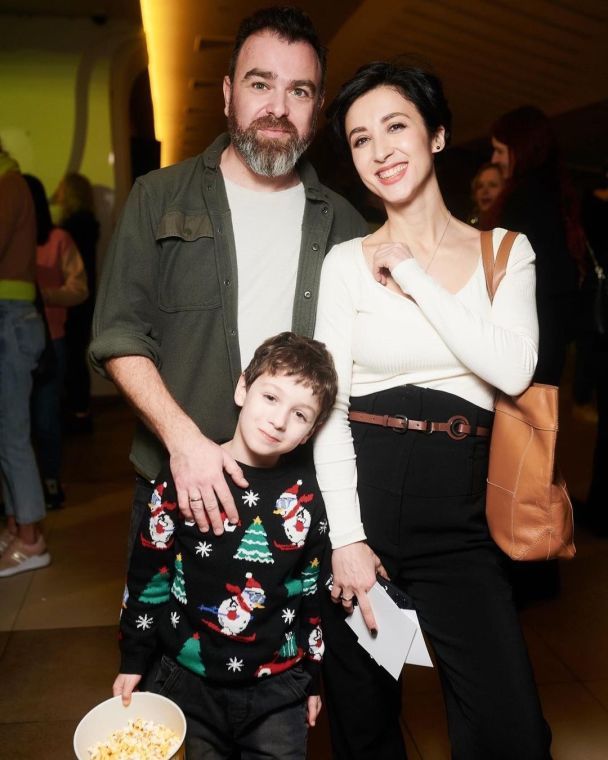 Анна Завальська з чоловіком та сином / © instagram.com/anna_zavalskaya