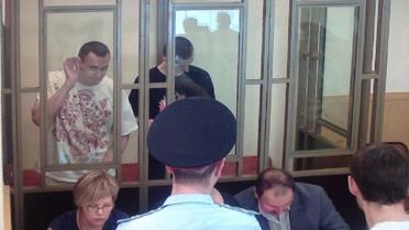 Савченко пришла поддержать Сенцова / © Hromadske.tv