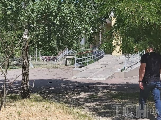 Ракетный удар по Киеву 1 июня / © ТСН.ua