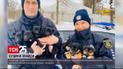 На Київщині поліцейські прилаштували цуциків до притулку