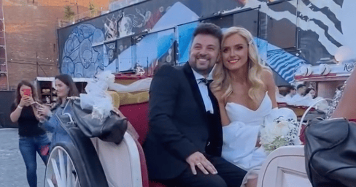 Ірина Федишин з чоловіком