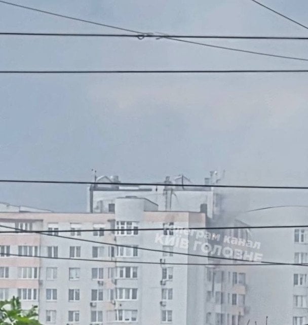 Атака РФ по Києву 8 липня  / © соцмережі