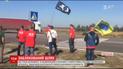 Активисты заблокировали две трассы в Ровенской требованиям сделать качественный ремонт дорог