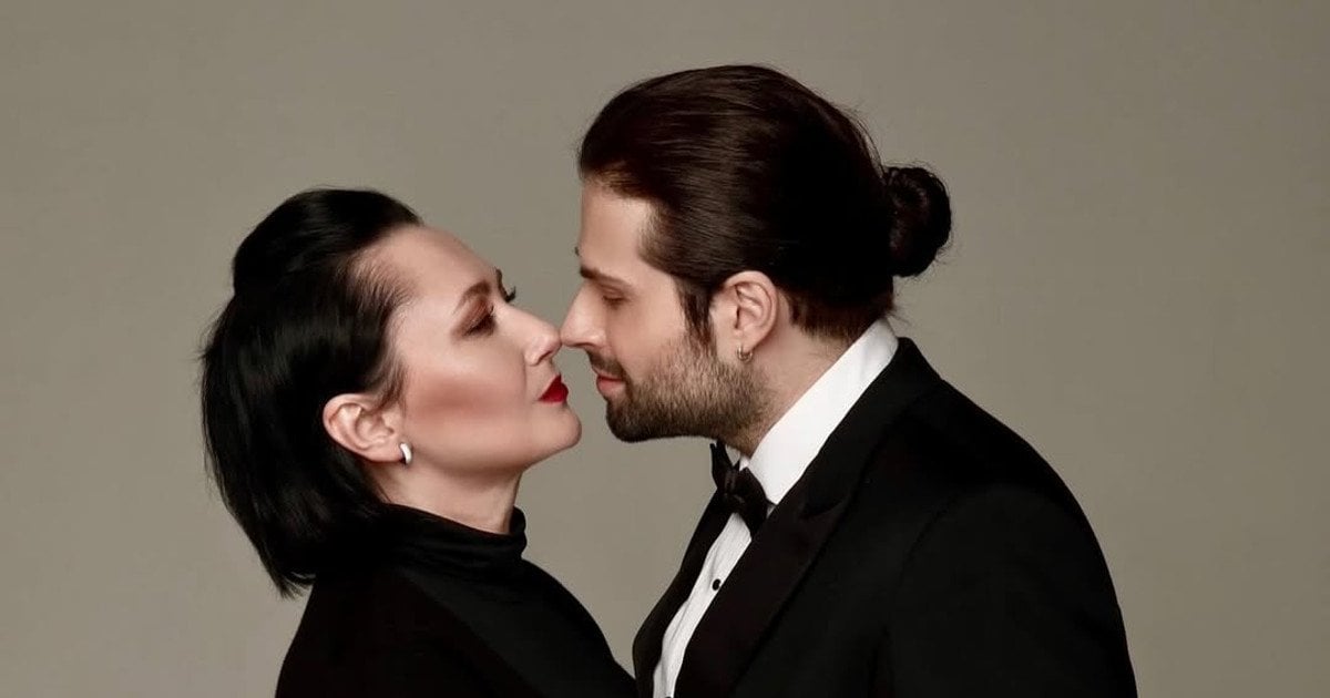 Олена Мозгова та Девід Аксельрод