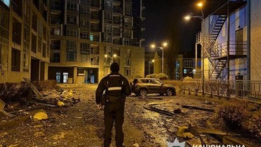 Атака Київ 25 листопада / © ДСНС