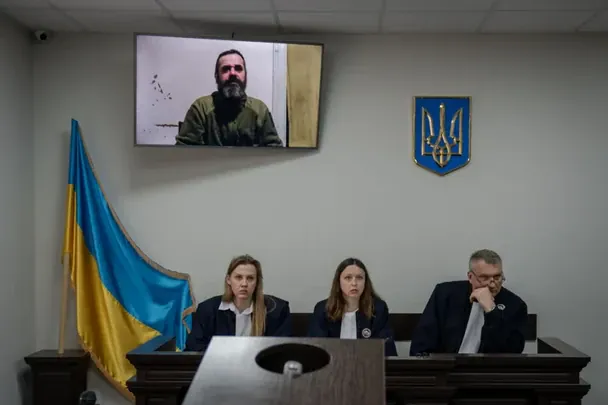 Судове засідання над російським військовим. / © BBC