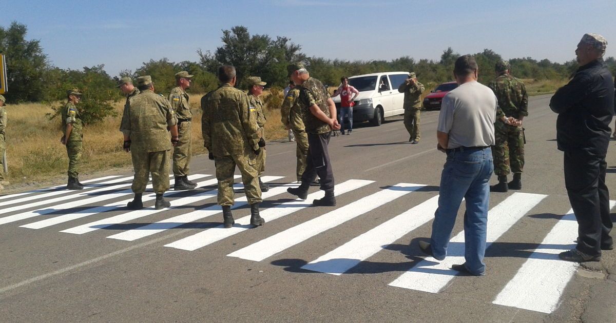 В Крыму стартовала бессрочная блокада полуострова. / © ТСН