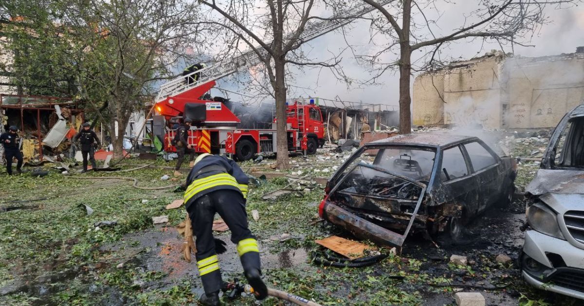 Ракетний удар по Черкасах 21 вересня.