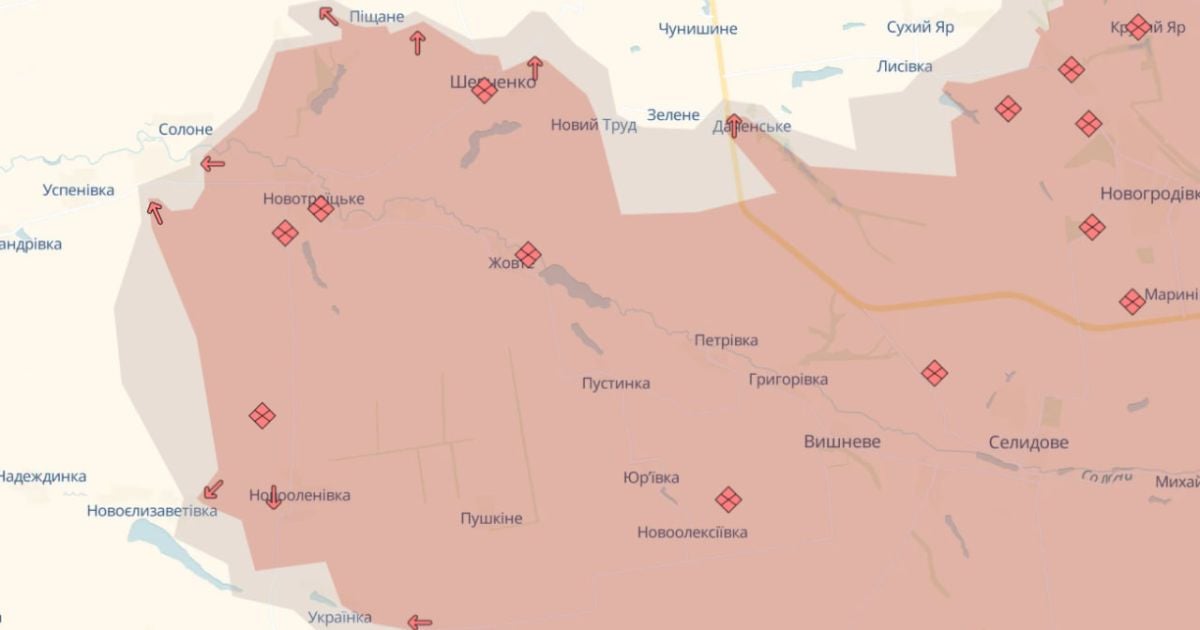 Карта бойових дій