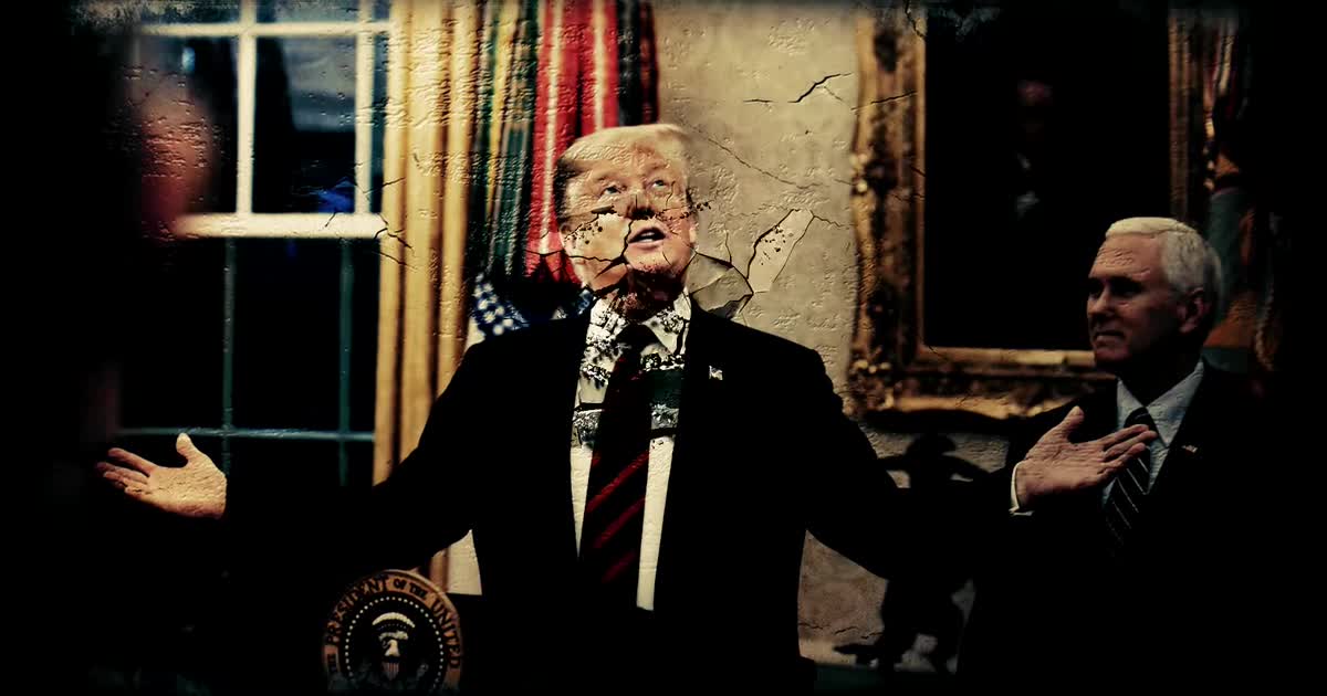 Трамп получил самый низкий уровень доверия американцев по сравнению с Обамой, Клинтоном и Бушем. Инфографика