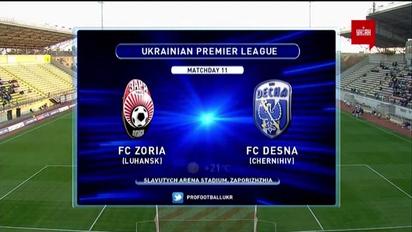 Зоря – Десна - 2:1. Відео матчу