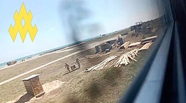 Россияне готовятся к высадке украинского десанта в Крыму / © Telegram / Движение "АТЕШ"