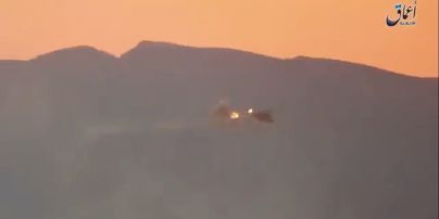 СМИ опубликовали видео сбития российского вертолета в Сирии
