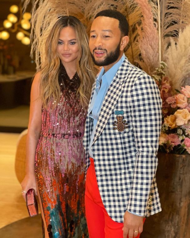 Кріссі Тейген та Джон Ледженд / © instagram.com/chrissyteigen