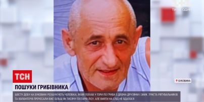 Новости Украины: на Буковине уже шестые сутки ищут пропавшего в лесу 60-летнего мужчину