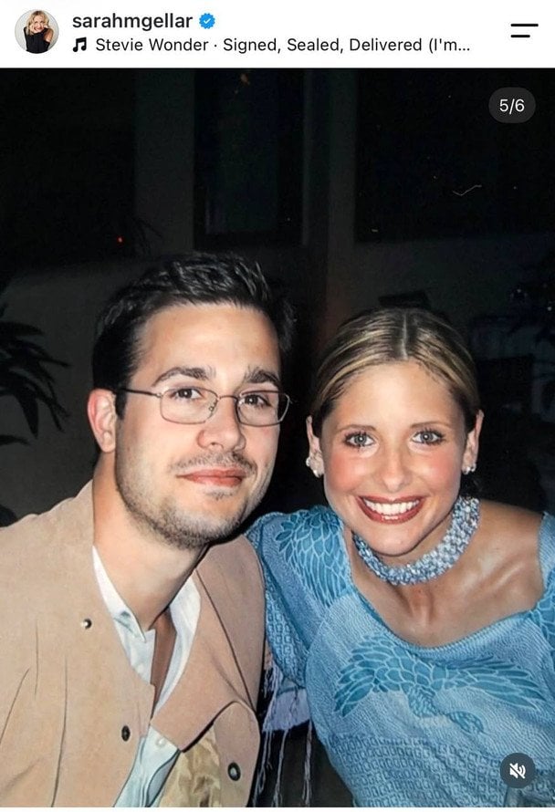 Сара Мішель Геллар і Фредді Принц-молодший, фото: instagram.com/sarahmgellar