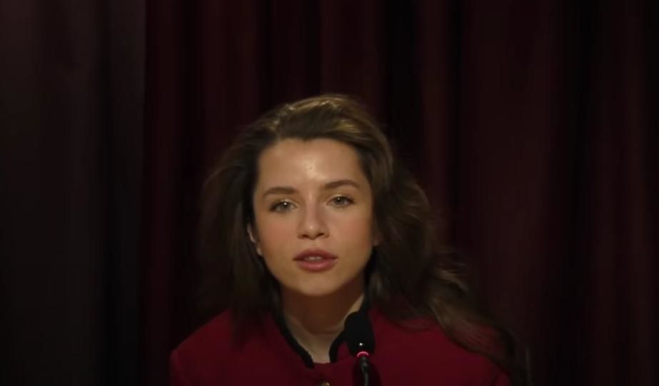 Кристина Соловий и Сергей Жадан во время интервью в 2021 году / © 