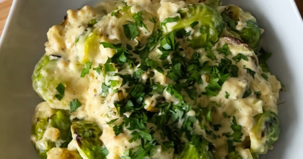 Брюссельська капуста у соусі tiktok.com/@lypovva