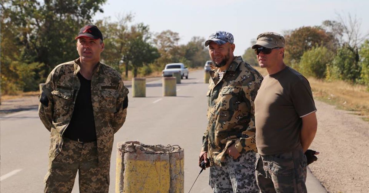 В Крыму стартовала бессрочная блокада полуострова. / © Громадське ТБ
