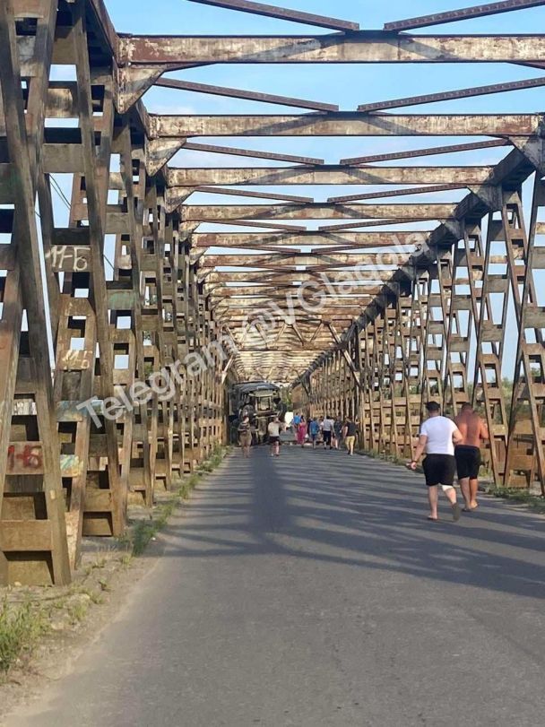 Наслідки обвалу моста / © Віталій Глагола
