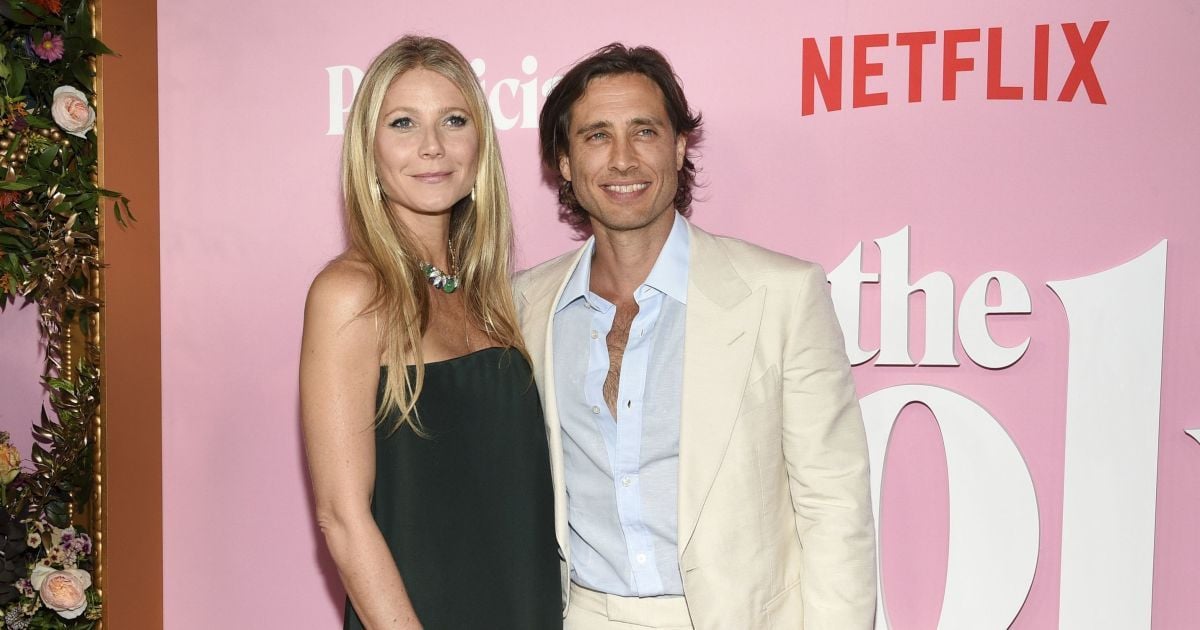 Гвінет Пелтроу з чоловіком